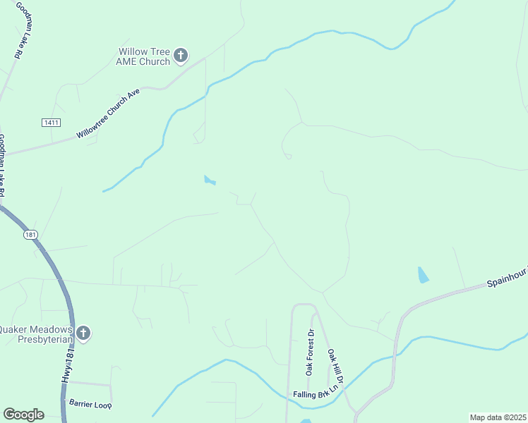 map of restaurants, bars, coffee shops, grocery stores, and more near 2562 Fitipaldi Drive in Morganton
