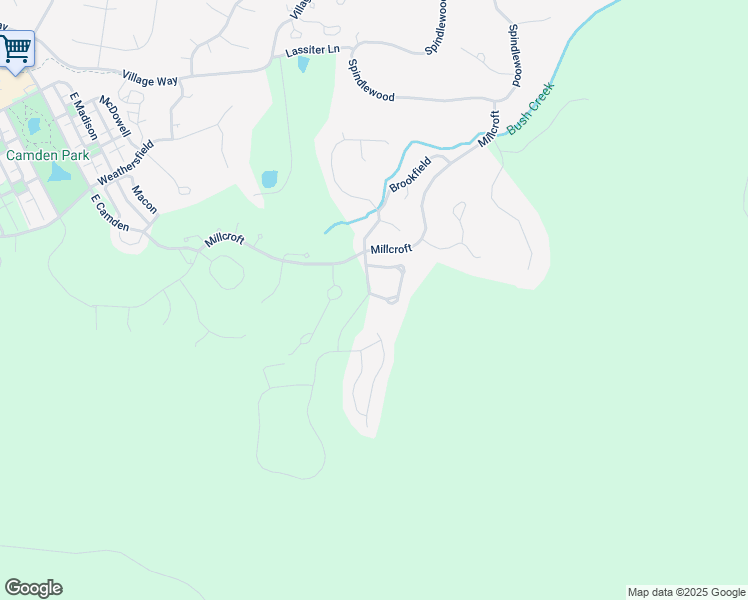 map of restaurants, bars, coffee shops, grocery stores, and more near 1351 Langdon Place in Pittsboro
