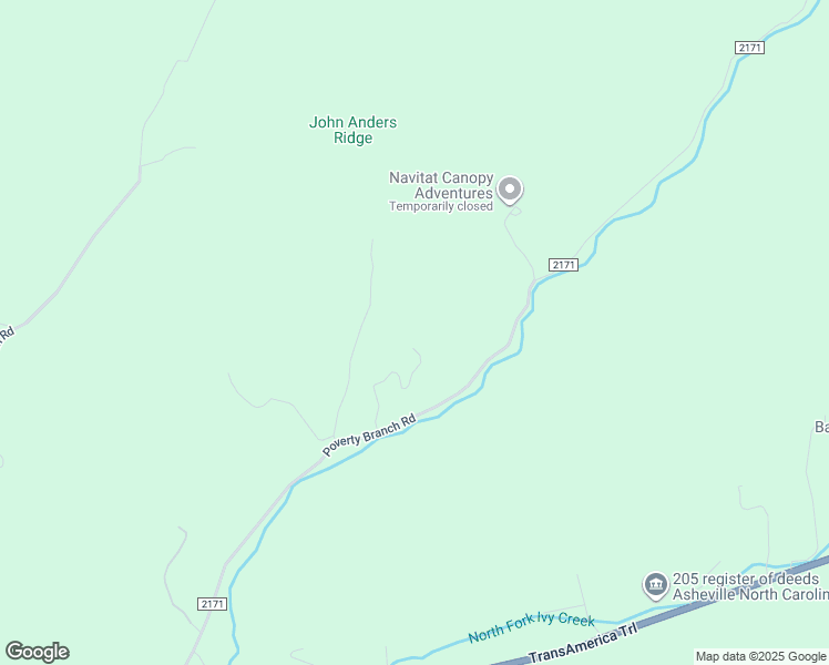 map of restaurants, bars, coffee shops, grocery stores, and more near 74 Ebens Cove in Barnardsville
