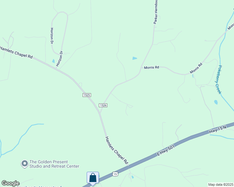 map of restaurants, bars, coffee shops, grocery stores, and more near 45 Sparrow Woods Lane in Pittsboro