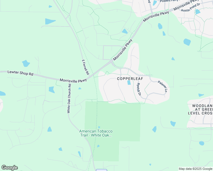 map of restaurants, bars, coffee shops, grocery stores, and more near 6833 Piershill Lane in Cary