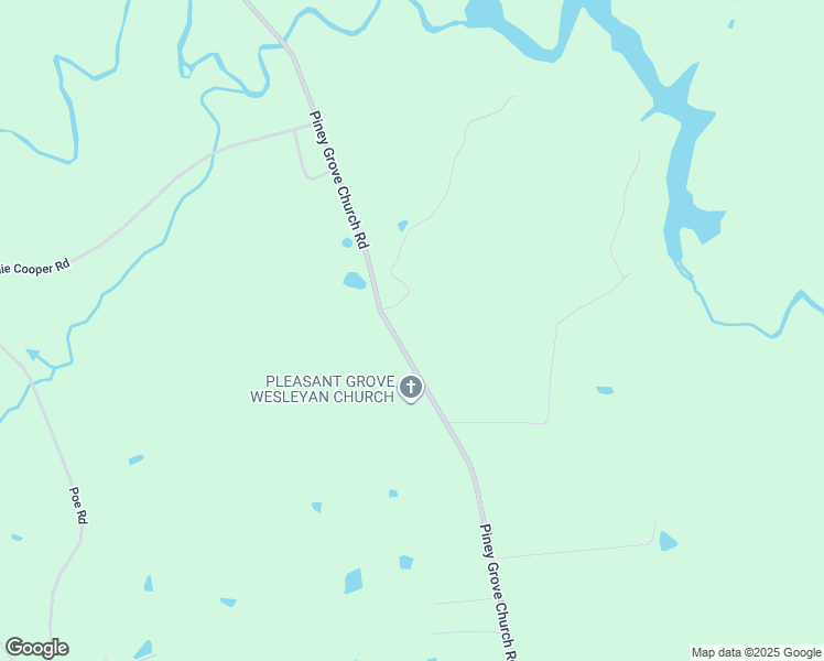 map of restaurants, bars, coffee shops, grocery stores, and more near 3416 Piney Grove Church Road in Siler City