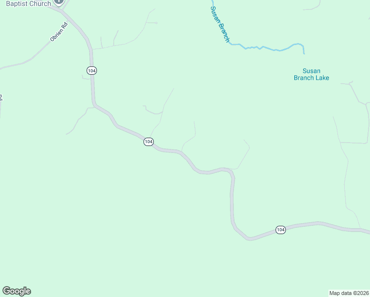 map of restaurants, bars, coffee shops, grocery stores, and more near 2621 Tennessee 104 in Cedar Grove