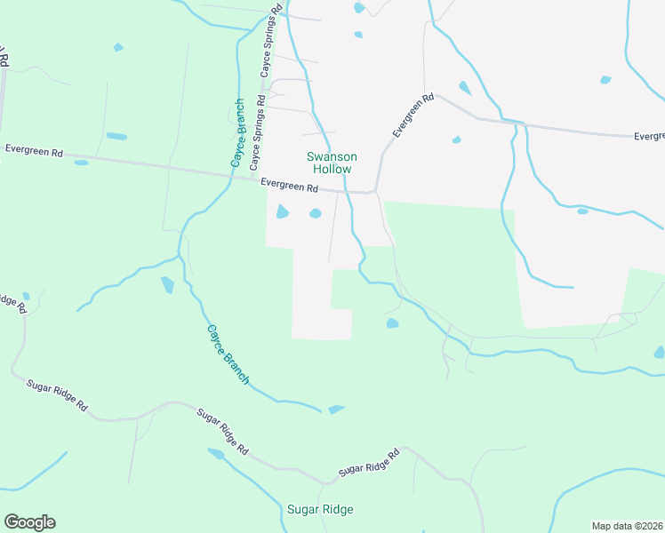 map of restaurants, bars, coffee shops, grocery stores, and more near 1909 Evergreen Road in Thompson's Station