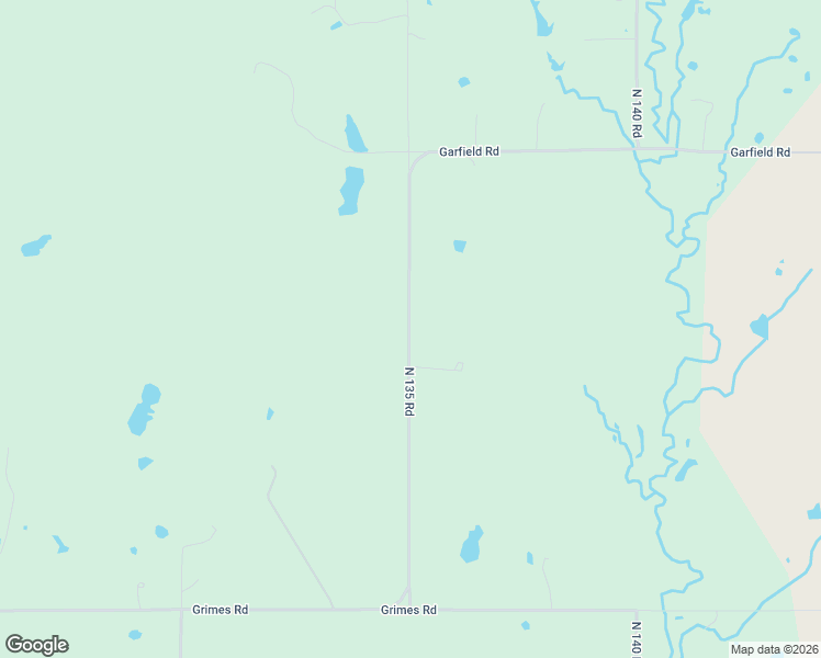 map of restaurants, bars, coffee shops, grocery stores, and more near 4310 North 135 Road in Beggs