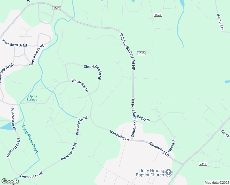 map of restaurants, bars, coffee shops, grocery stores, and more near 4754 Elmhurst Drive Northeast in Hickory