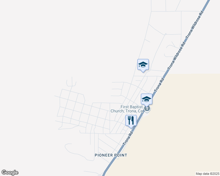 map of restaurants, bars, coffee shops, grocery stores, and more near Locust Street in Searles Valley