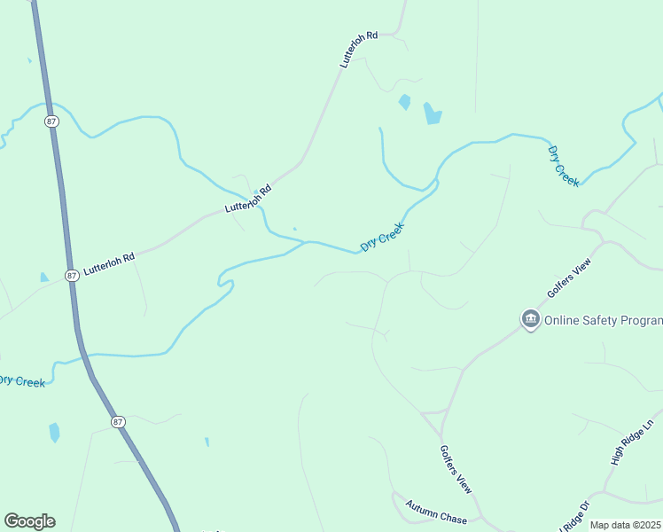 map of restaurants, bars, coffee shops, grocery stores, and more near 166 Deep Creek in Pittsboro