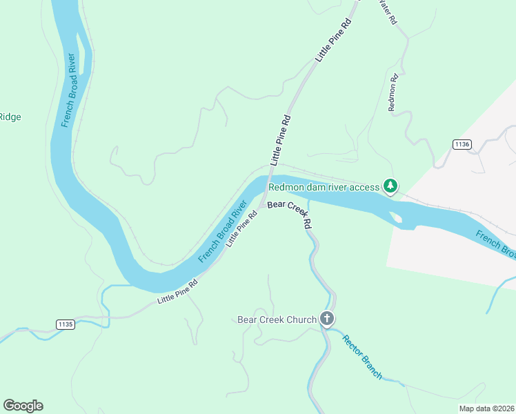 map of restaurants, bars, coffee shops, grocery stores, and more near 140 Little Foster Creek Road in Marshall