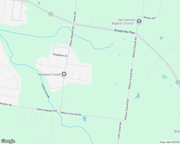 map of restaurants, bars, coffee shops, grocery stores, and more near 134 Sara Dilton Road in Murfreesboro