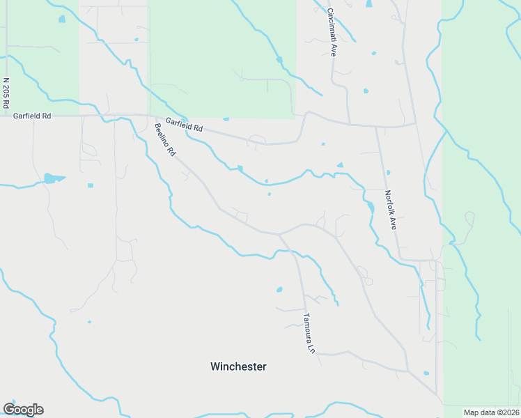 map of restaurants, bars, coffee shops, grocery stores, and more near 4404 Beelino Rd in Beggs