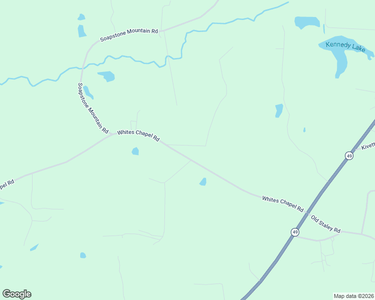 map of restaurants, bars, coffee shops, grocery stores, and more near 6143 Whites Chapel Road in Staley