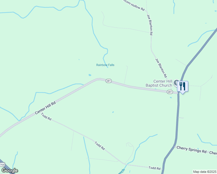map of restaurants, bars, coffee shops, grocery stores, and more near 1304 Center Hill Rd in Woodbury