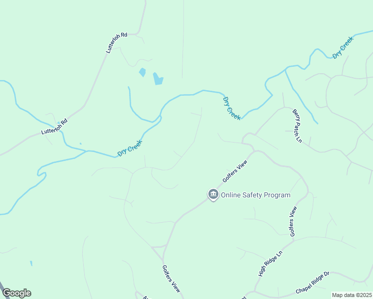 map of restaurants, bars, coffee shops, grocery stores, and more near 807 Cabin Creek in Pittsboro