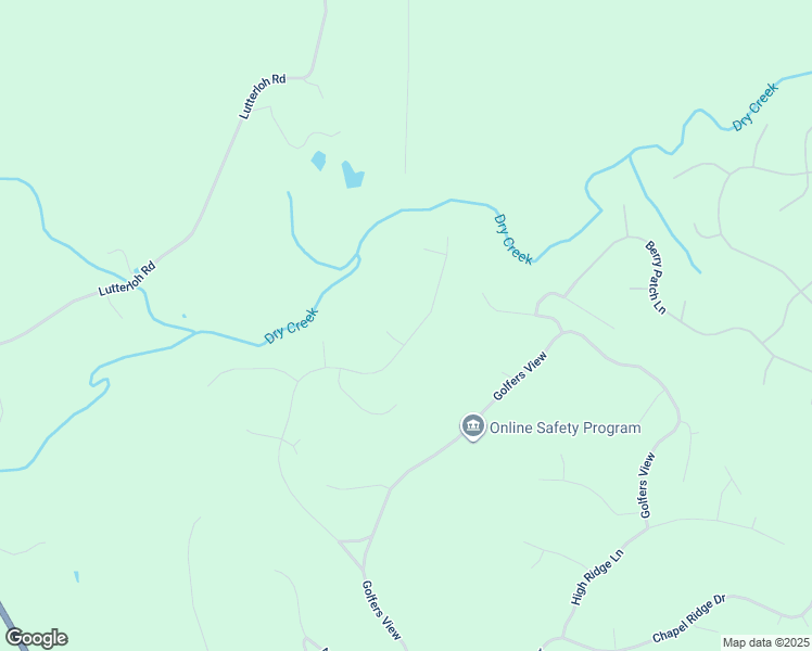 map of restaurants, bars, coffee shops, grocery stores, and more near 807 Cabin Creek in Pittsboro