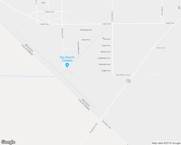 map of restaurants, bars, coffee shops, grocery stores, and more near 731 Eagle Avenue in Sandy Valley