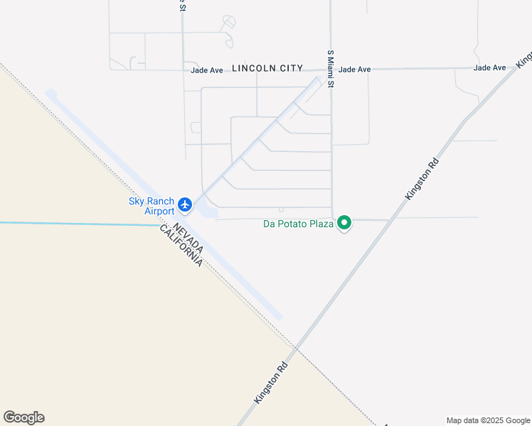 map of restaurants, bars, coffee shops, grocery stores, and more near 731 Eagle Avenue in Sandy Valley