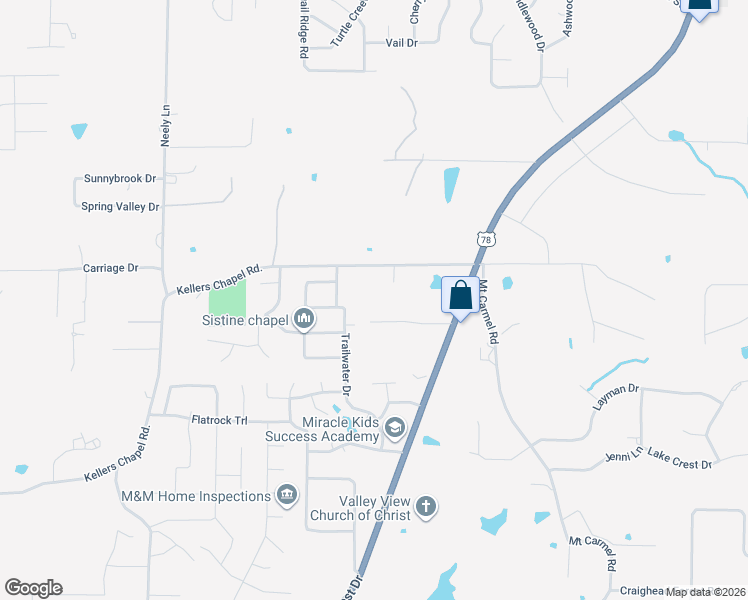 map of restaurants, bars, coffee shops, grocery stores, and more near 4013 Southwest Drive in Jonesboro