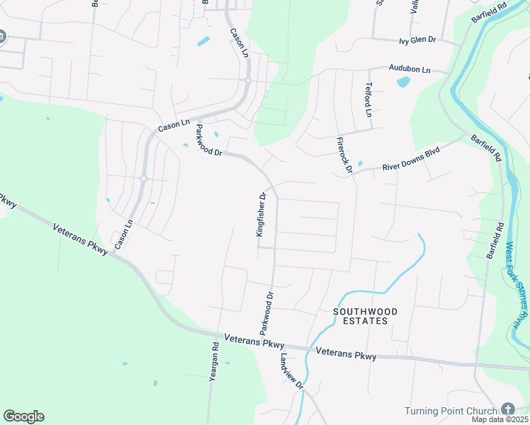 map of restaurants, bars, coffee shops, grocery stores, and more near 2703 Kingfisher Drive in Murfreesboro