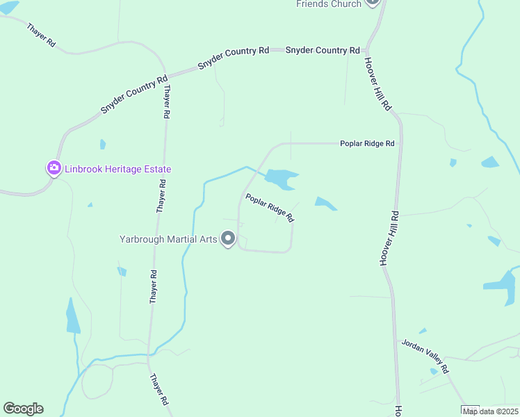 map of restaurants, bars, coffee shops, grocery stores, and more near 5229 Poplar Ridge Road in Trinity