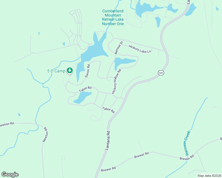 map of restaurants, bars, coffee shops, grocery stores, and more near 102 Siever Road in Crossville