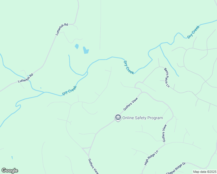 map of restaurants, bars, coffee shops, grocery stores, and more near 860 Cabin Creek in Pittsboro