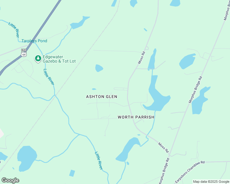 map of restaurants, bars, coffee shops, grocery stores, and more near 9209 Ashton Glen Drive in Zebulon