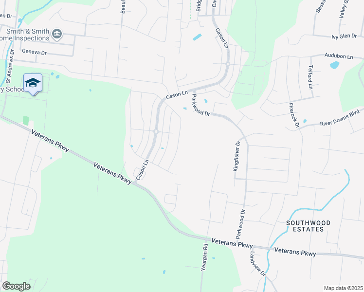 map of restaurants, bars, coffee shops, grocery stores, and more near 2718 Goose Creek Lane in Murfreesboro