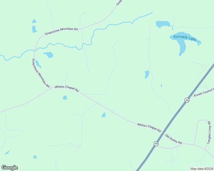 map of restaurants, bars, coffee shops, grocery stores, and more near 6143 Whites Chapel Road in Staley