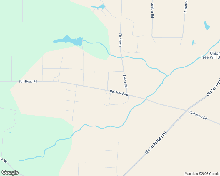 map of restaurants, bars, coffee shops, grocery stores, and more near 3792 Bull Head Road in Bailey