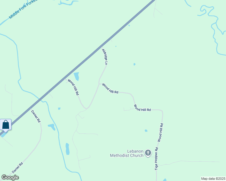 map of restaurants, bars, coffee shops, grocery stores, and more near 675 Wood Hill Road in Jackson