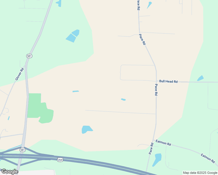 map of restaurants, bars, coffee shops, grocery stores, and more near Pace Road in Nash County