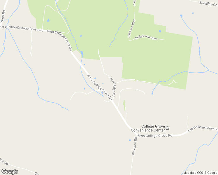 map of restaurants, bars, coffee shops, grocery stores, and more near 6480 Arno-College Grove Road in College Grove