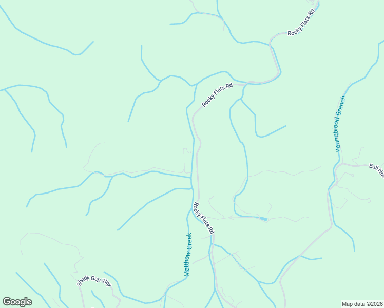 map of restaurants, bars, coffee shops, grocery stores, and more near 422 High Camp Trail in Cosby