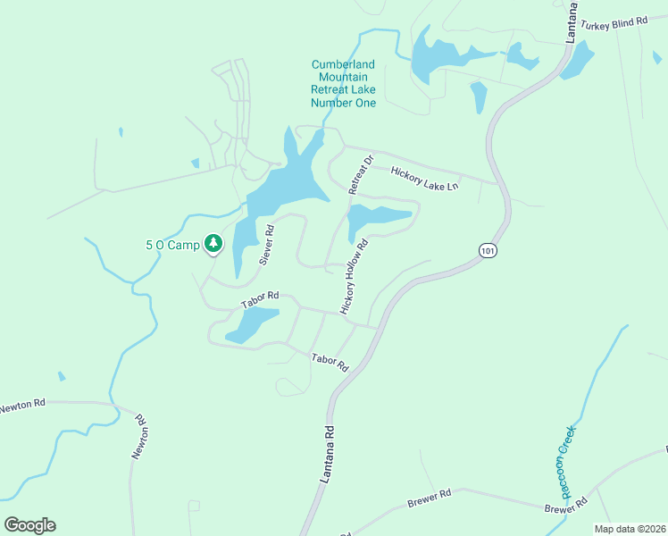 map of restaurants, bars, coffee shops, grocery stores, and more near 247 Siever Road in Crossville