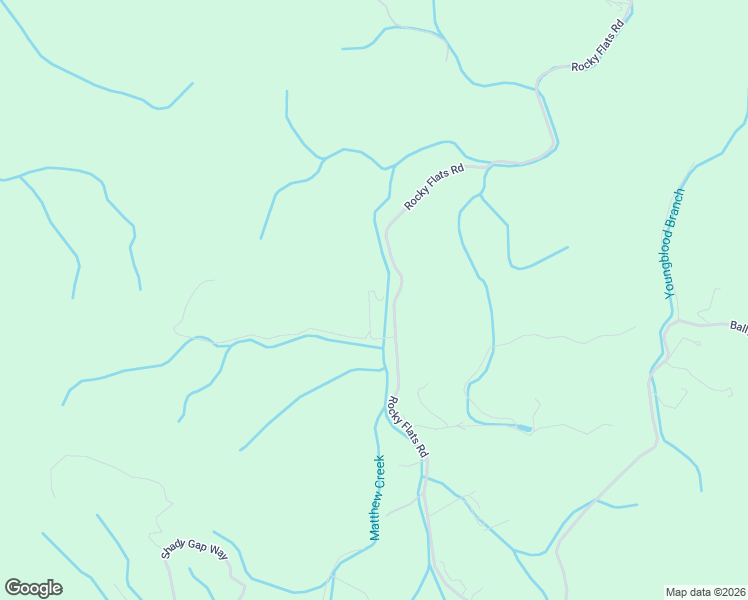 map of restaurants, bars, coffee shops, grocery stores, and more near 422 High Camp Trail in Cosby