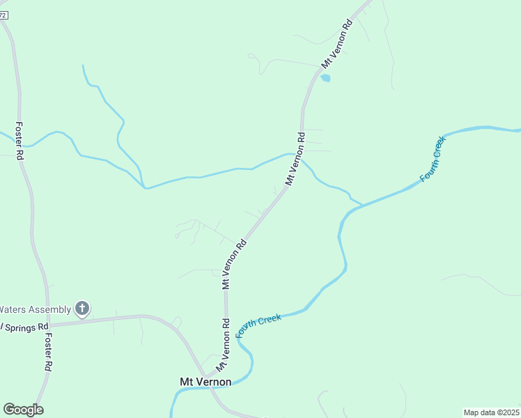map of restaurants, bars, coffee shops, grocery stores, and more near 740 Mount Vernon Road in Woodleaf