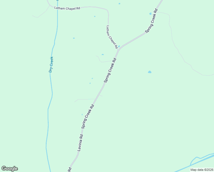 map of restaurants, bars, coffee shops, grocery stores, and more near 4109 Spring Creek Road in Lavinia