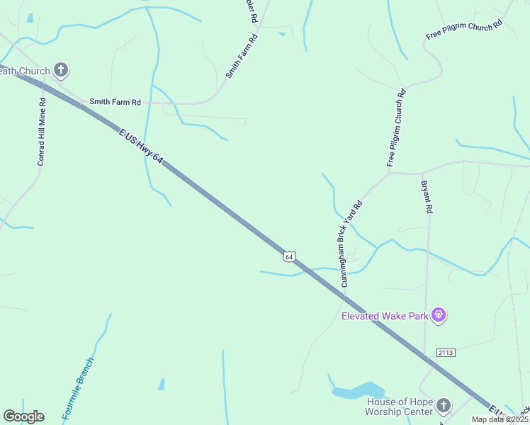 map of restaurants, bars, coffee shops, grocery stores, and more near 5691 East US Highway 64 in Lexington