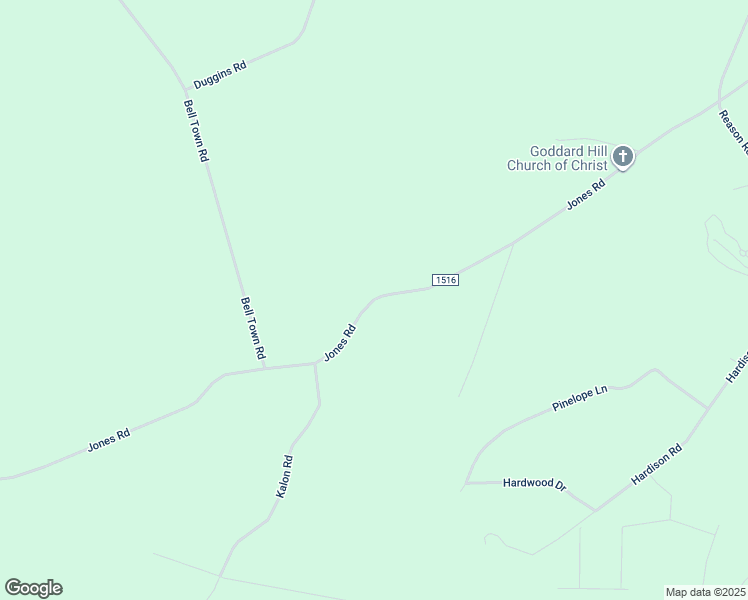 map of restaurants, bars, coffee shops, grocery stores, and more near Jones Road in Martin County