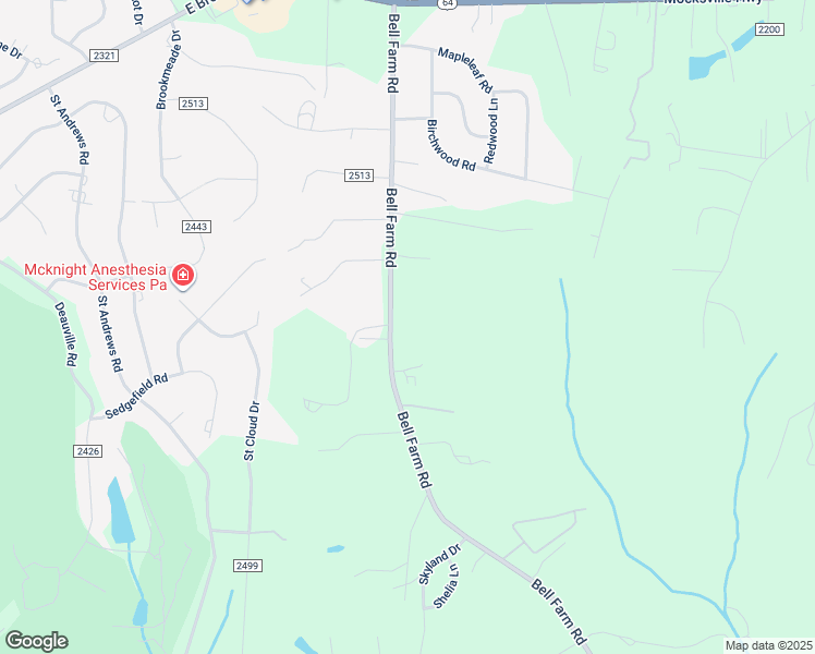 map of restaurants, bars, coffee shops, grocery stores, and more near 281 Bell Farm Road in Statesville