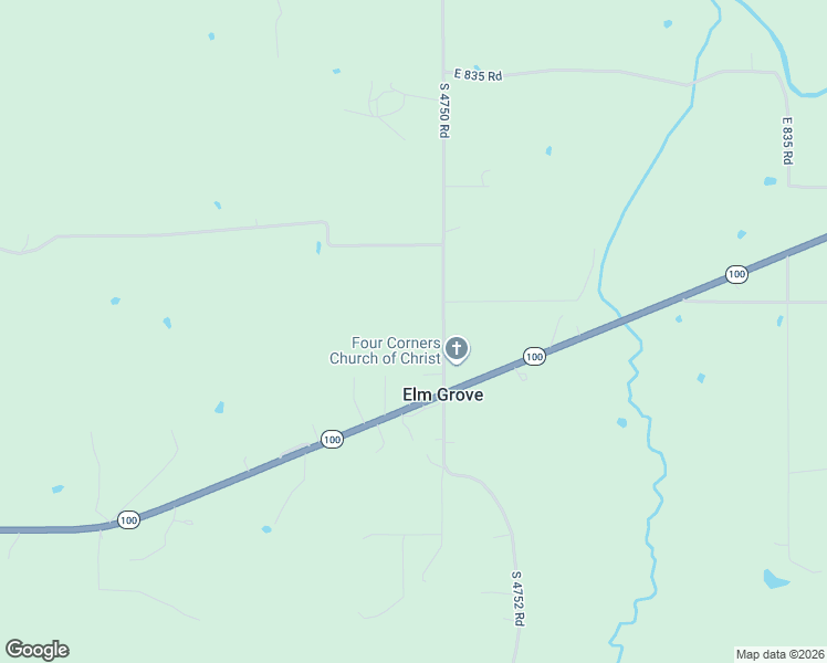 map of restaurants, bars, coffee shops, grocery stores, and more near 1004 West Elm Street in Stilwell