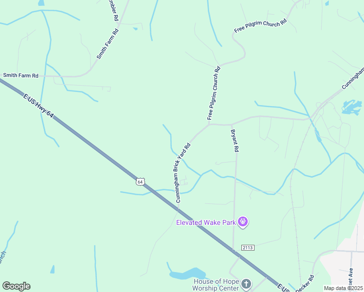 map of restaurants, bars, coffee shops, grocery stores, and more near 519 Cunningham Road in Thomasville