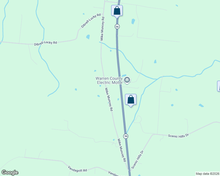 map of restaurants, bars, coffee shops, grocery stores, and more near 698 Mike Muncey Road in McMinnville