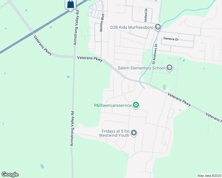 map of restaurants, bars, coffee shops, grocery stores, and more near 3434 Littlegate Street in Murfreesboro