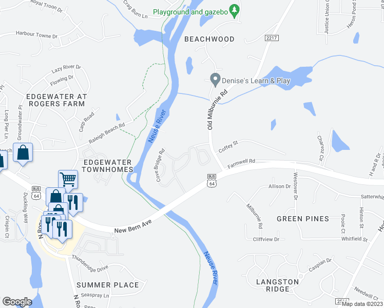 map of restaurants, bars, coffee shops, grocery stores, and more near 5770 Willowblue Lane in Raleigh
