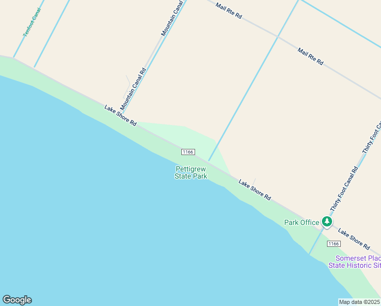 map of restaurants, bars, coffee shops, grocery stores, and more near Lake Shore Road in Creswell