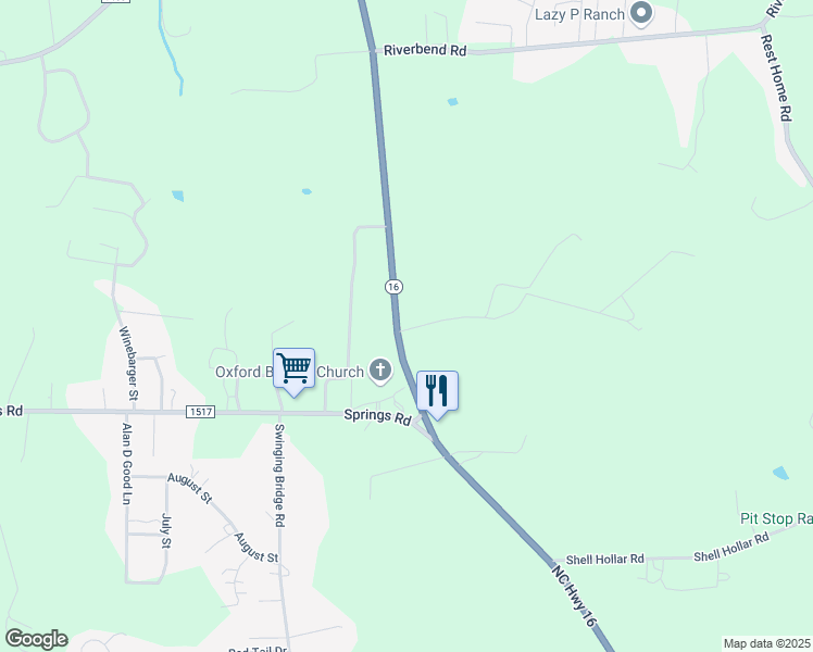 6026 North Carolina 16, Conover NC Walk Score
