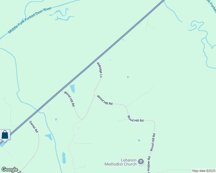 map of restaurants, bars, coffee shops, grocery stores, and more near 675 Wood Hill Road in Jackson