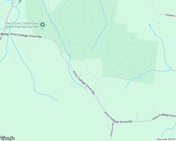 map of restaurants, bars, coffee shops, grocery stores, and more near 6417 Locust Ridge Road in College Grove